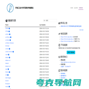 齐鲁工业大学开源软件镜像站 | Tsinghua Open Source Mirror