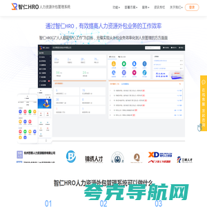 智仁HRO_专业的人力资源外包管理系统_劳务派遣管理系统软件